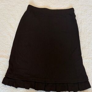 St. John’s Skirt with ruffle edge